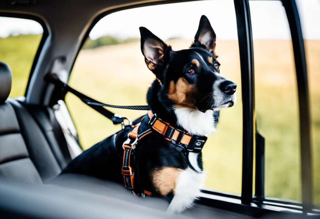Ceintures de sécurité canines : voyager en voiture avec son chien en toute sécurité