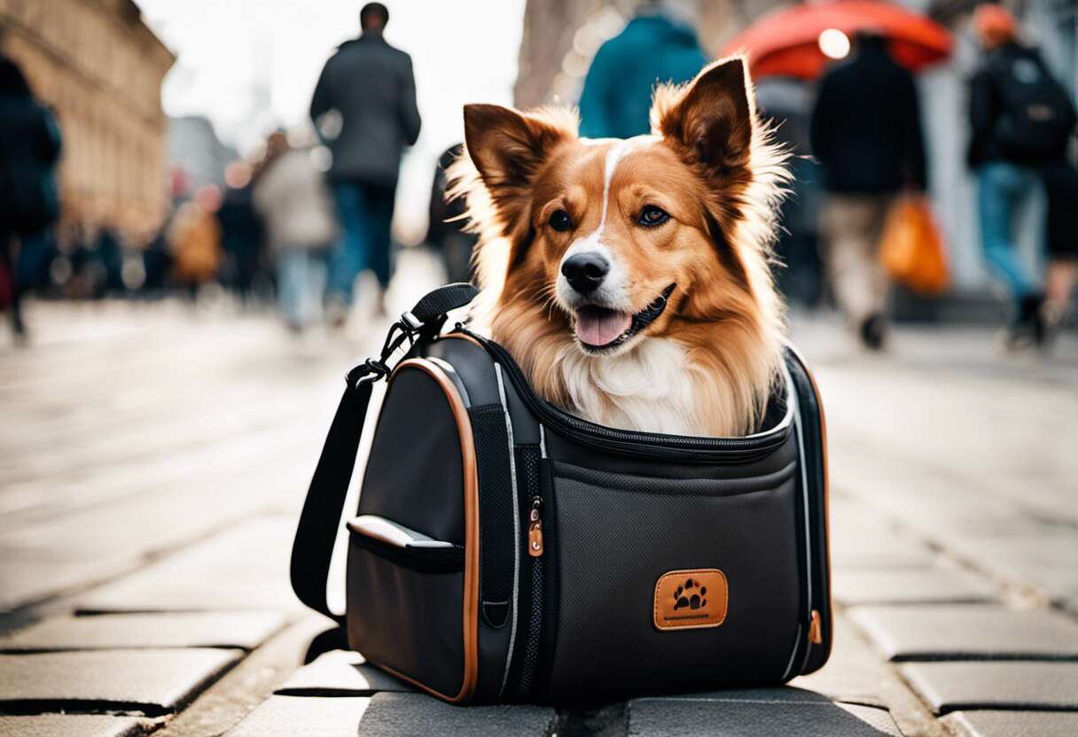 Pourquoi un sac de transport pour chien est indispensable en milieu urbain