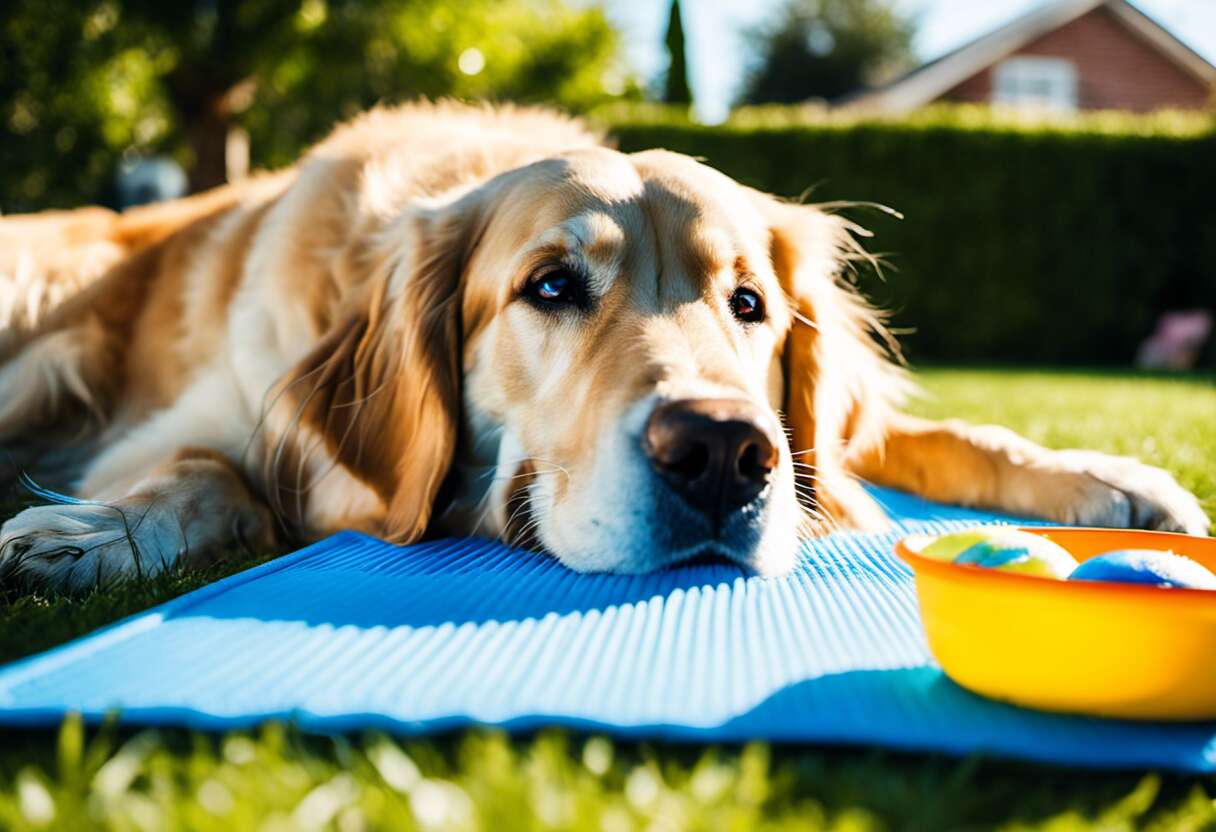 Comment utiliser efficacement un tapis rafraîchissant pour chiens
