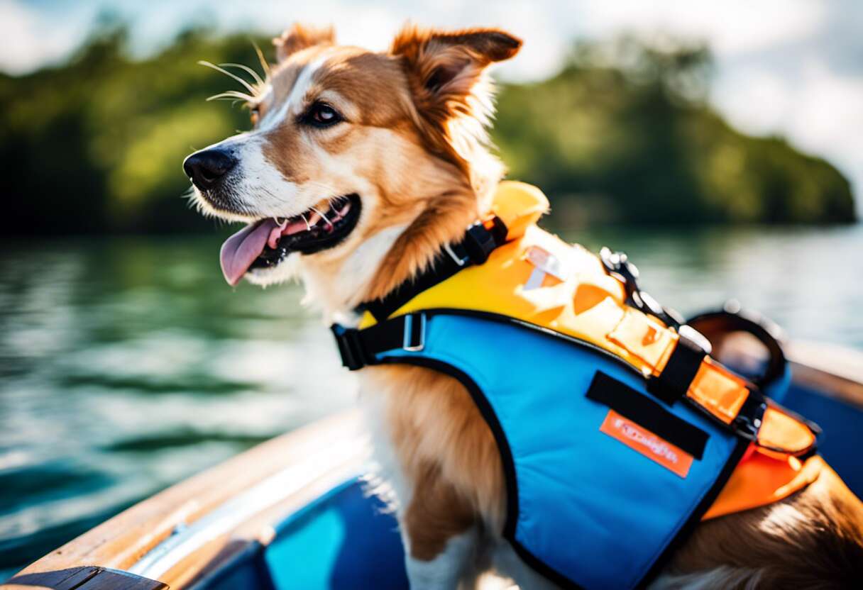 L'importance d'un gilet de sauvetage pour votre chien lors des activités nautiques