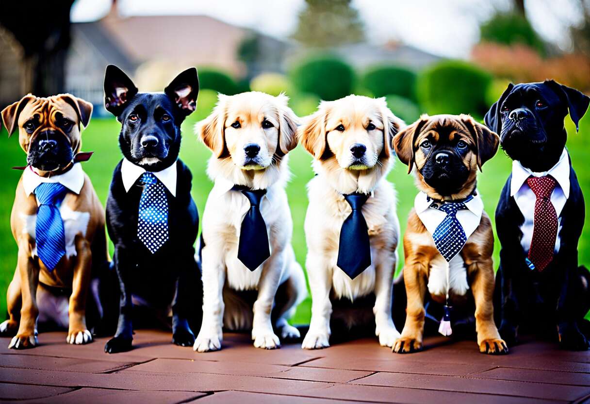 Comment choisir la bonne taille de cravate ou nœud pour votre chien