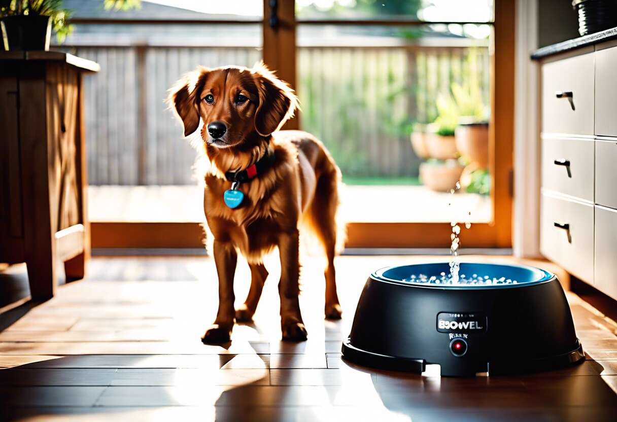 Choisir la meilleure gamelle d'eau automatique pour votre chien