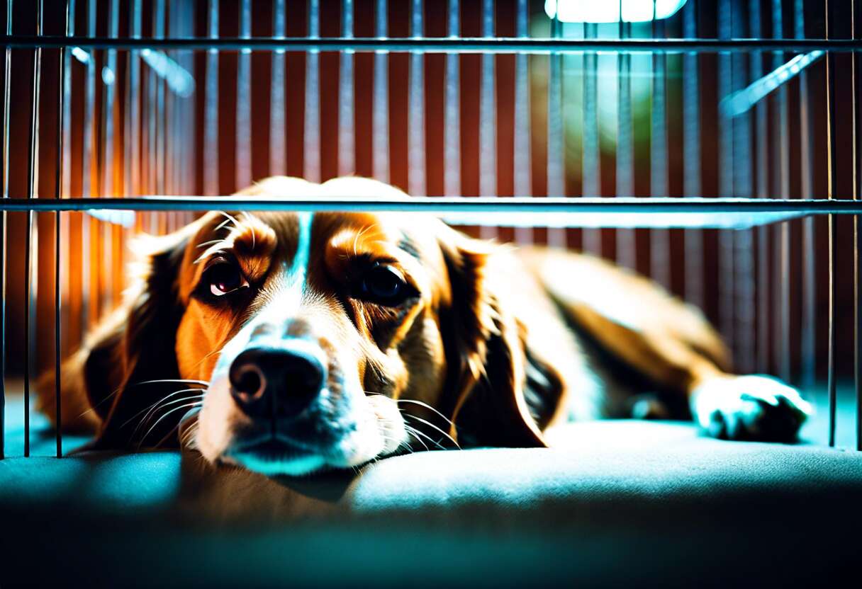 Comment choisir la bonne cage anti-stress pour son chien
