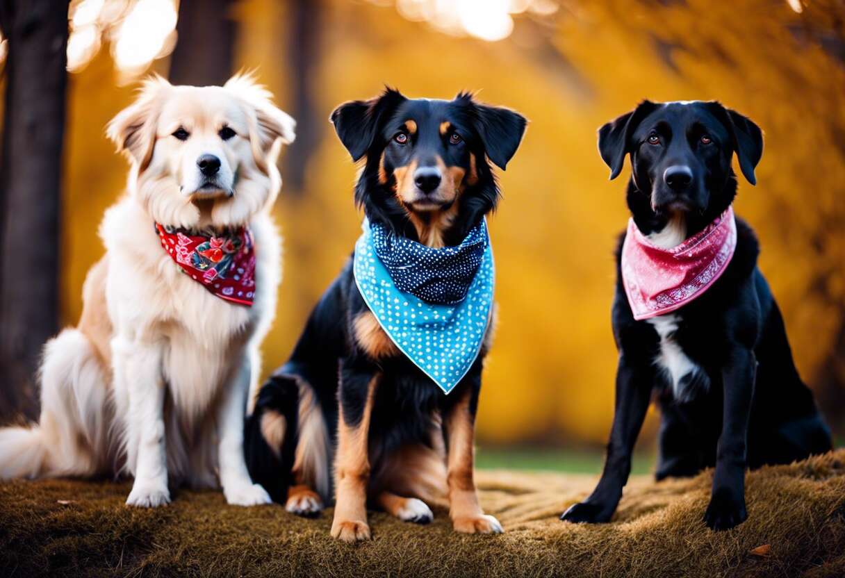 Le bandana pour chiens : un accessoire tendance et pratique