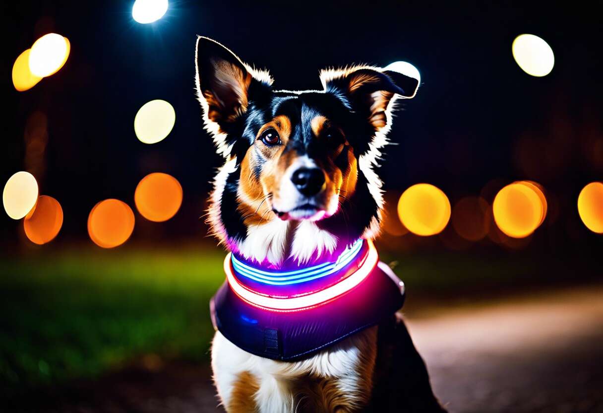 Pourquoi choisir un collier lumineux pour votre chien