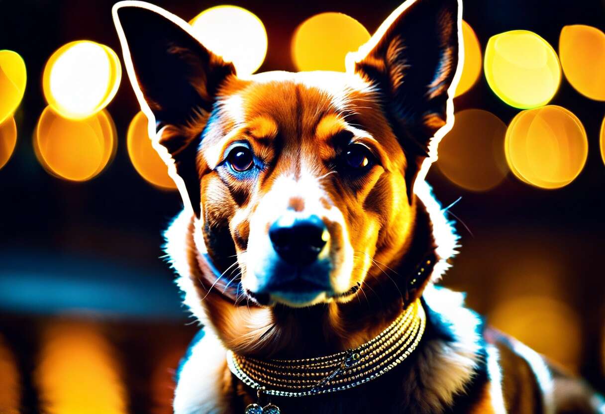 Des colliers lumineux adaptés à chaque race de chiens
